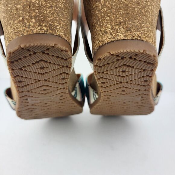 Zodiac Mabel Cork Ankle Strap Wedge Sandals - Picture 15 of 16